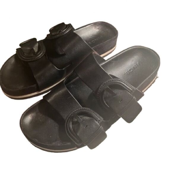 Vince. Glyn Leather Sandal - Picture 2 of 6